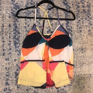 Lucy Abstract Color Tank Top